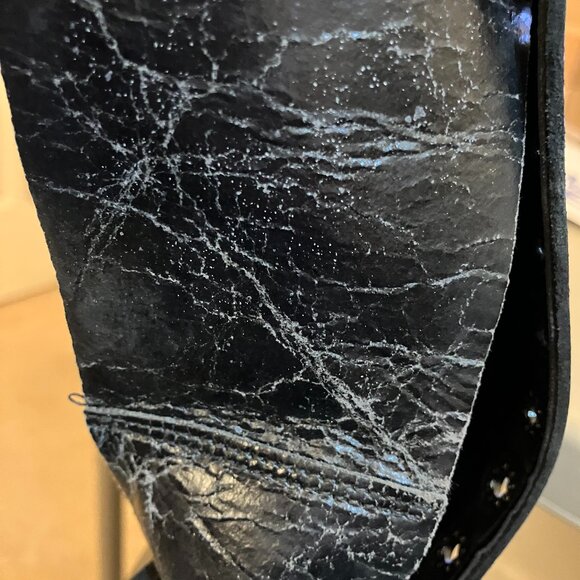 Vintage Steel Toe 20-eye Gripfast England Womens US 8.5 nps grinders dr. martens - Picture 15 of 16